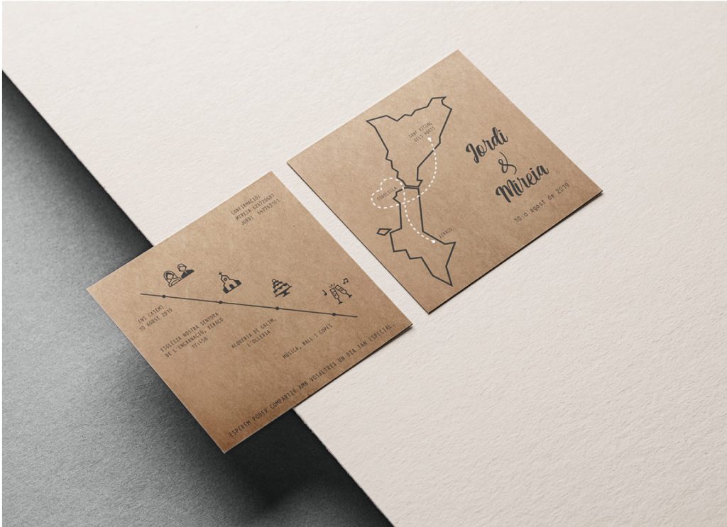 Custom Brown Kraft Coasters for Eco-Friendly Use