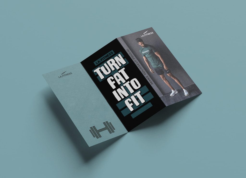 Glossy Tri-Fold Menu Printing in Dubai by Printo