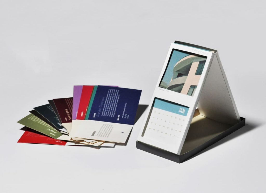 stand-Up Flip Calendar Printing in Dubai