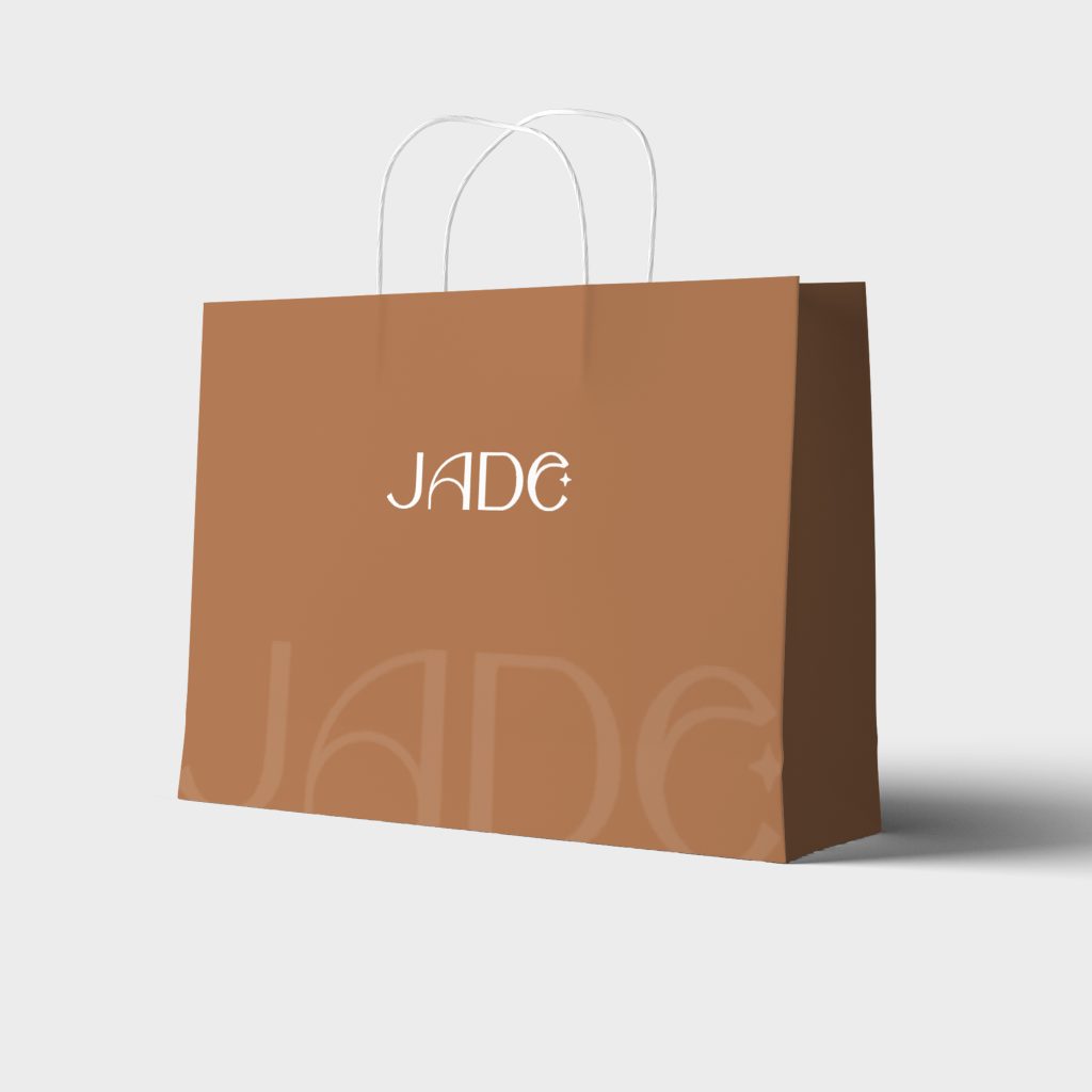 Kraft paper bags with logo printing in Duba