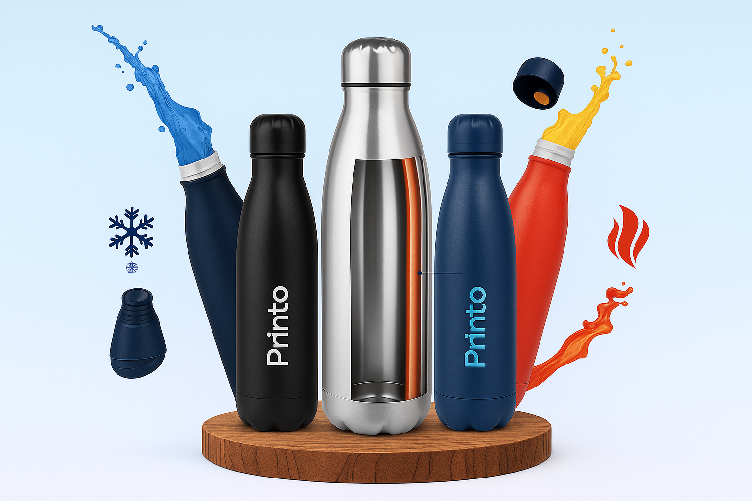 Stay Hydrated in Style: Custom Stainless Steel Water Bottles in Dubai, Sharjah & Abu Dhabi
