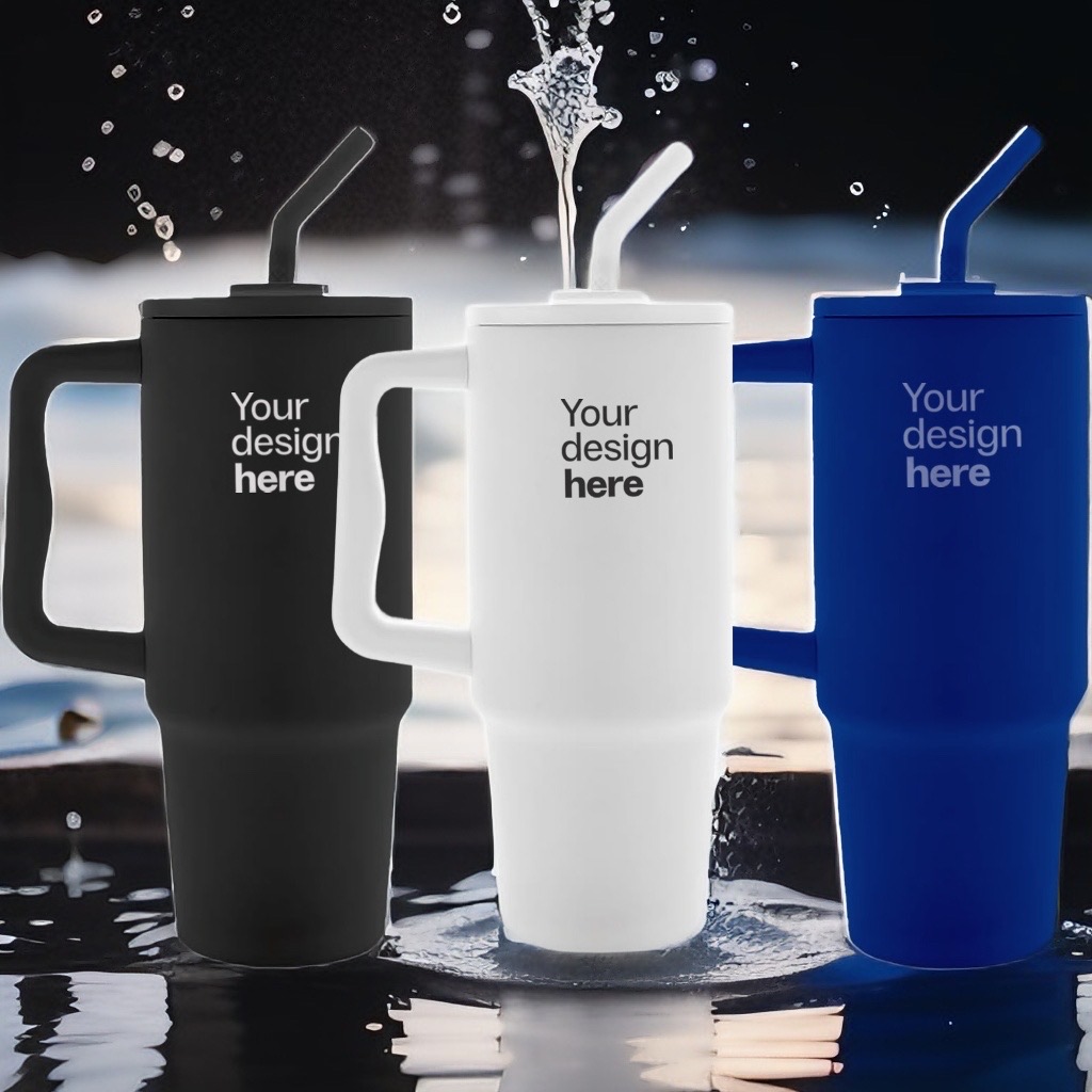 Tumbler with Straw