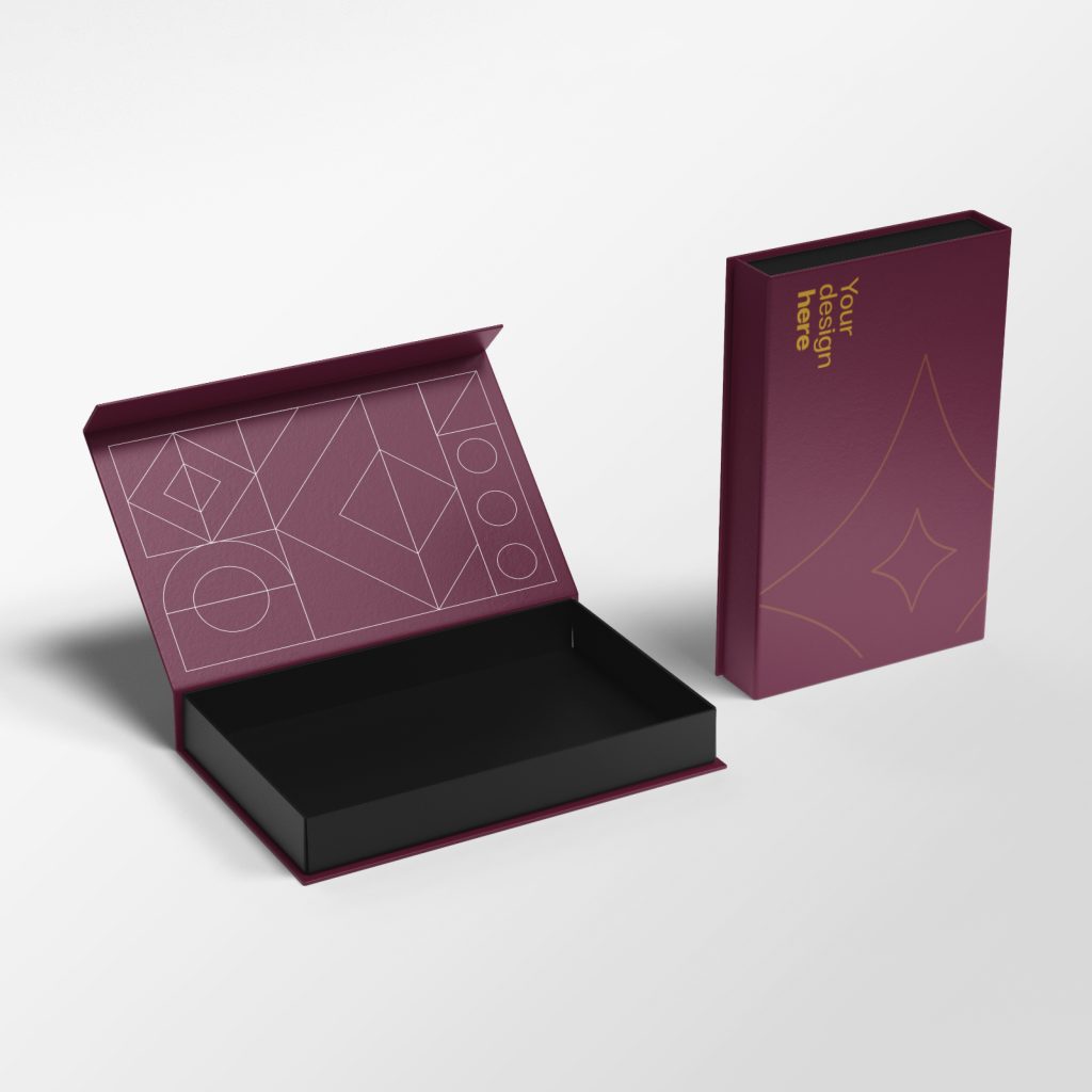 Magnetic gift box Dubai – printed magnetic