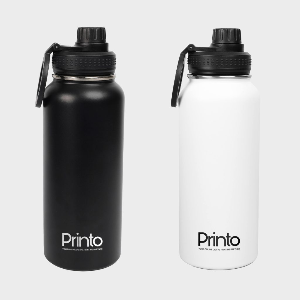 Custom Printed TriPod Water Bottle 900 ml by Printo in Dubai