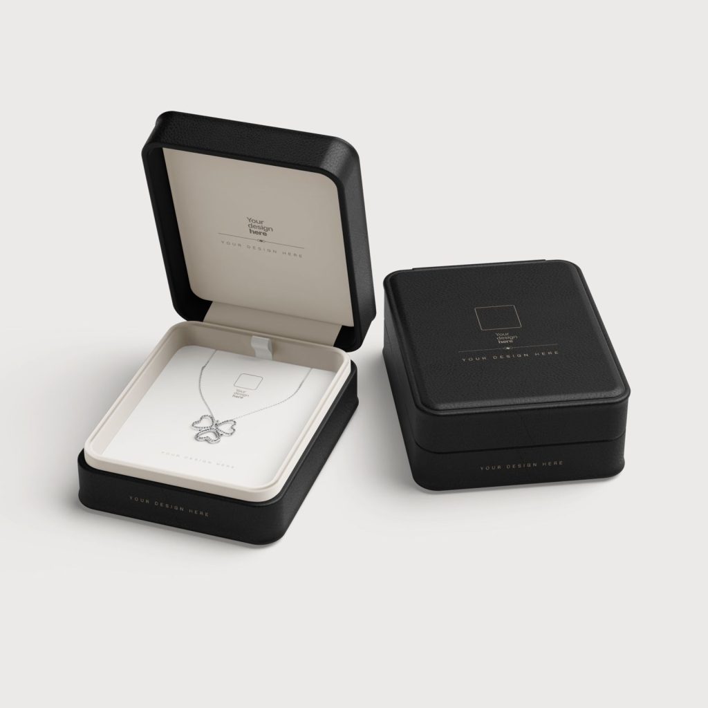 Mini jewellery box Dubai – custom printed ring box