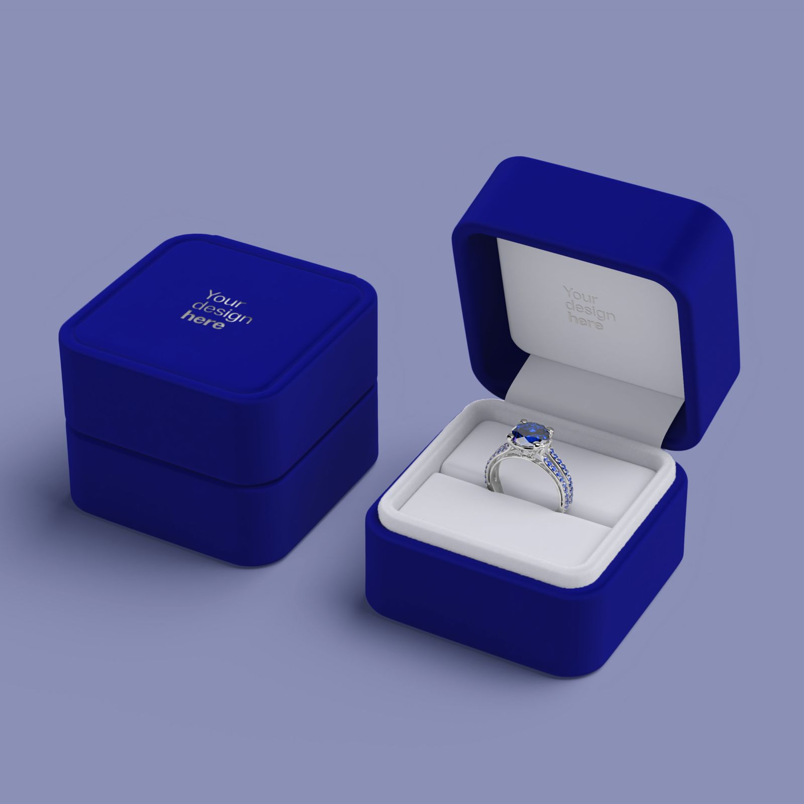 Velvet Ring Box