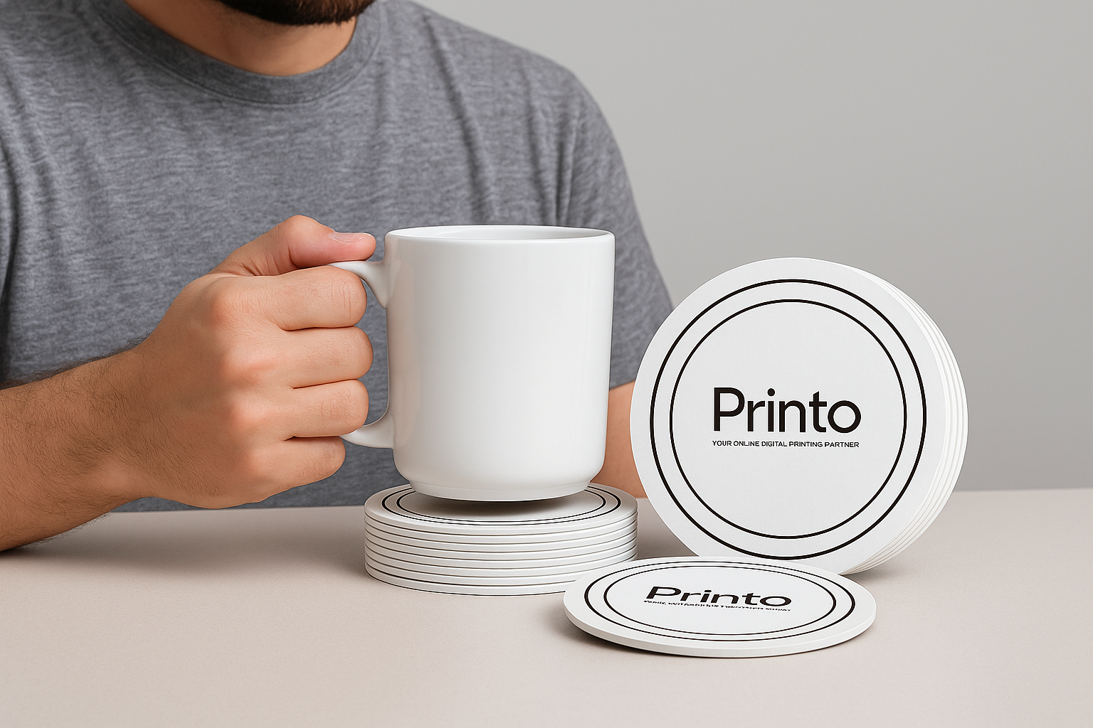 How Custom Cork Tea Coasters Elevate Your Brand in Dubai
