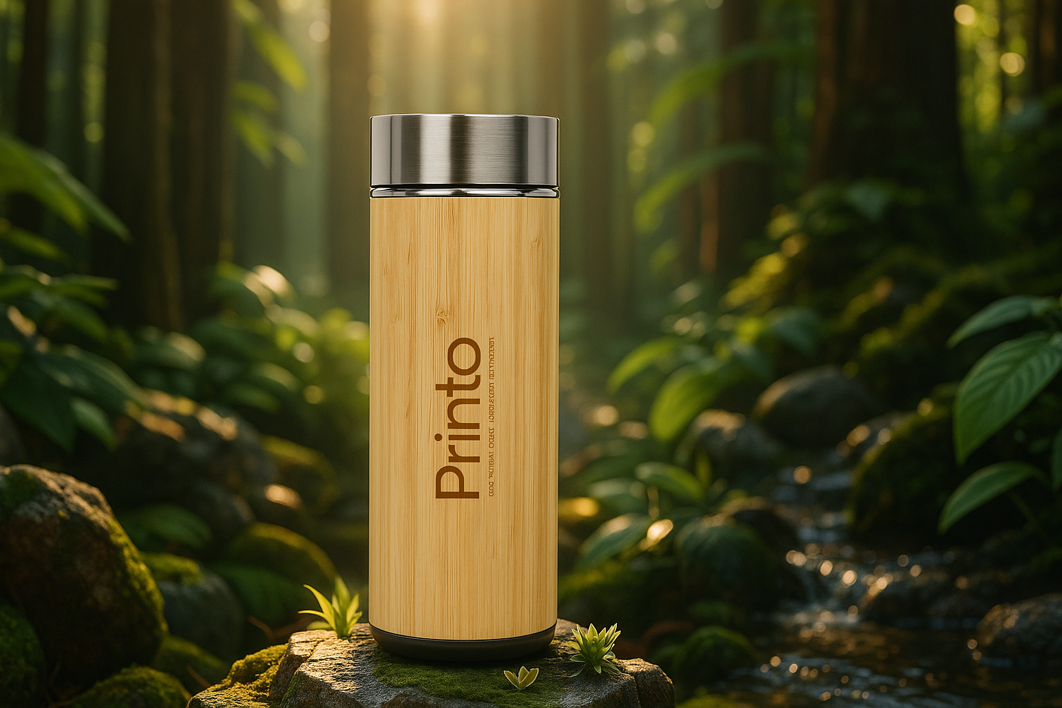 Custom Bamboo Bottle Dubai | Eco-Friendly Branding UAE