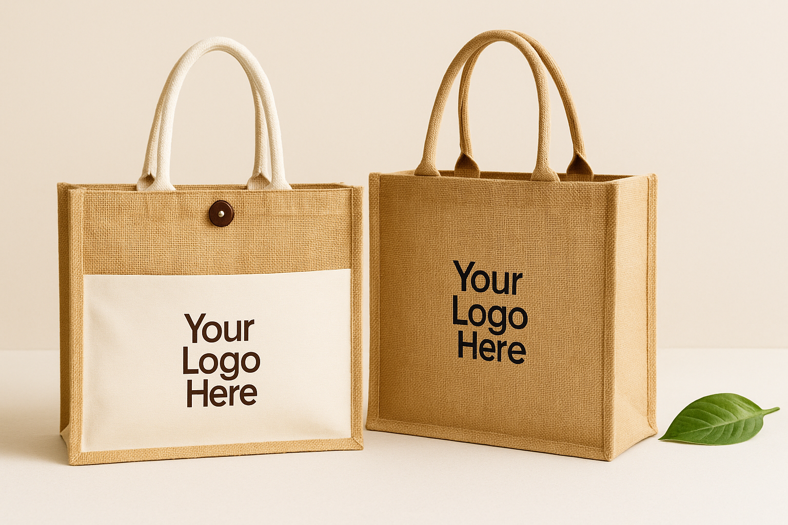 Jute Shopping Bags with Logo Dubai | Eco-Friendly Branding – Printo