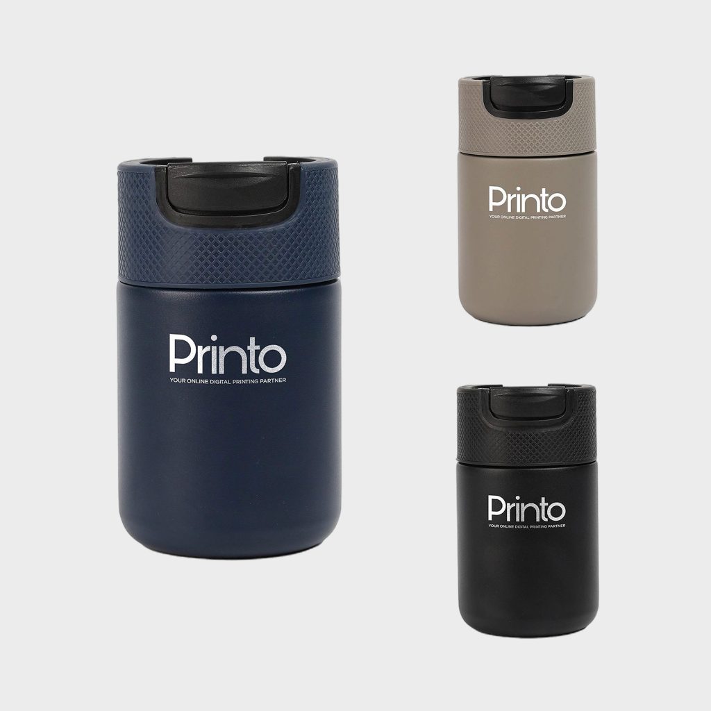 Custom printed double wall vacuum tumbler UAE