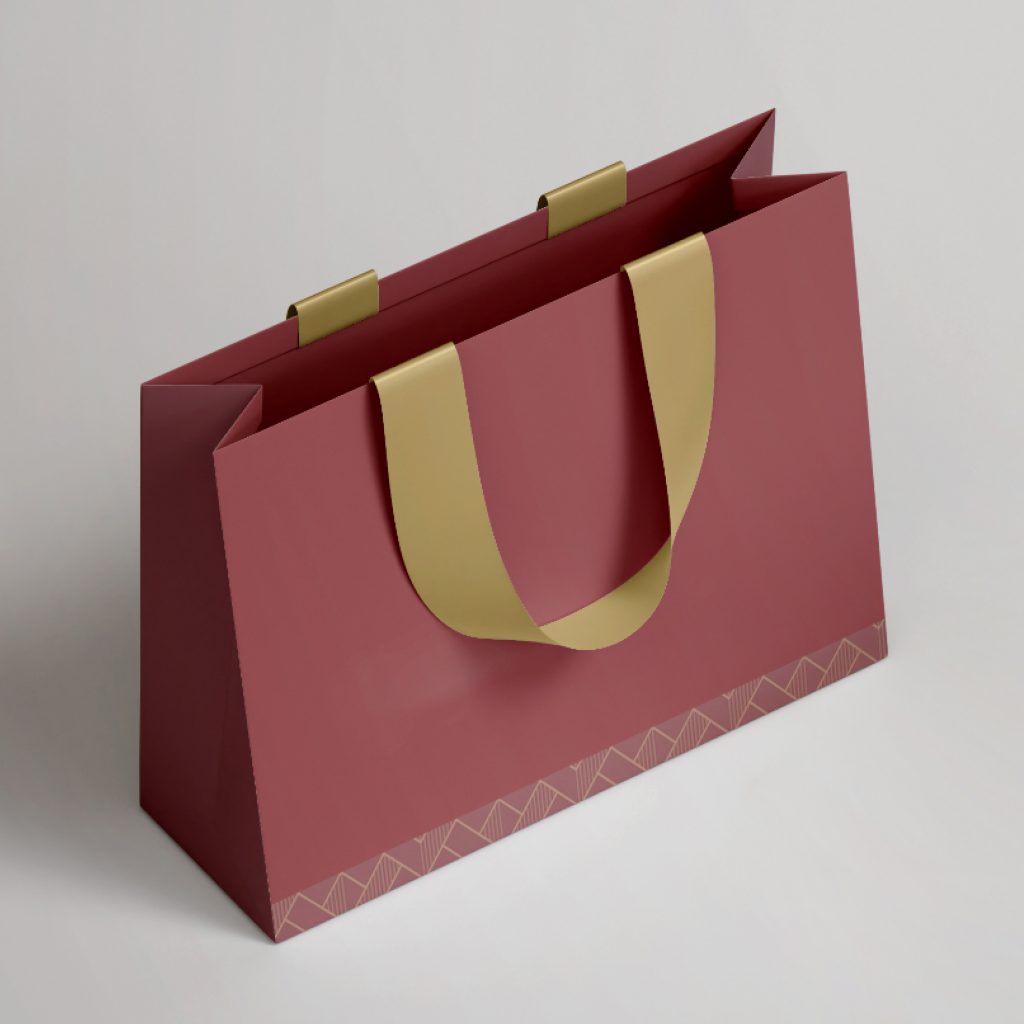 luxury paper bag with logo Printo UAE