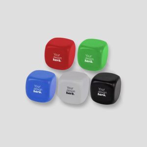 Custom anti-stress cube Dubai with logo printing