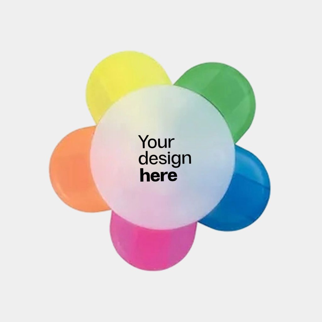 Petal highlighter Dubai with custom logo