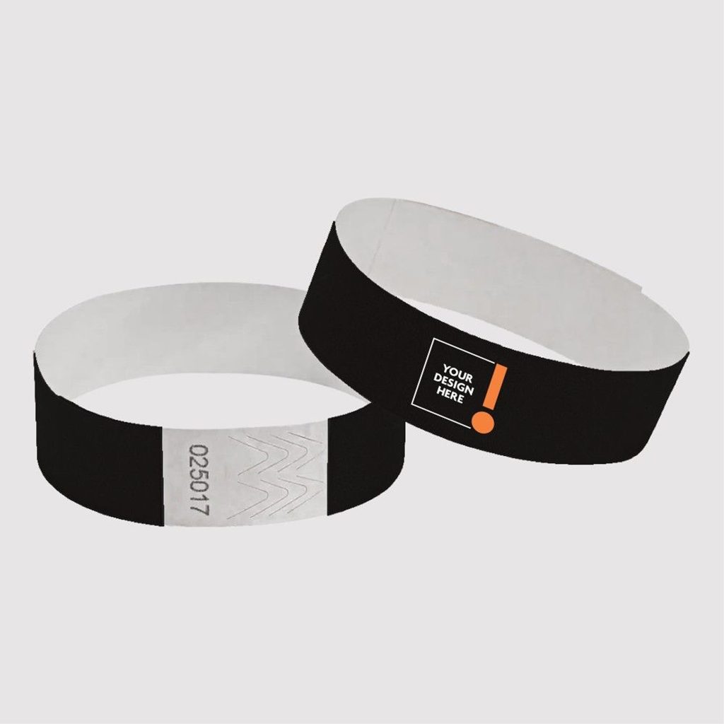 Tyvek disposable wristbands Dubai with custom print