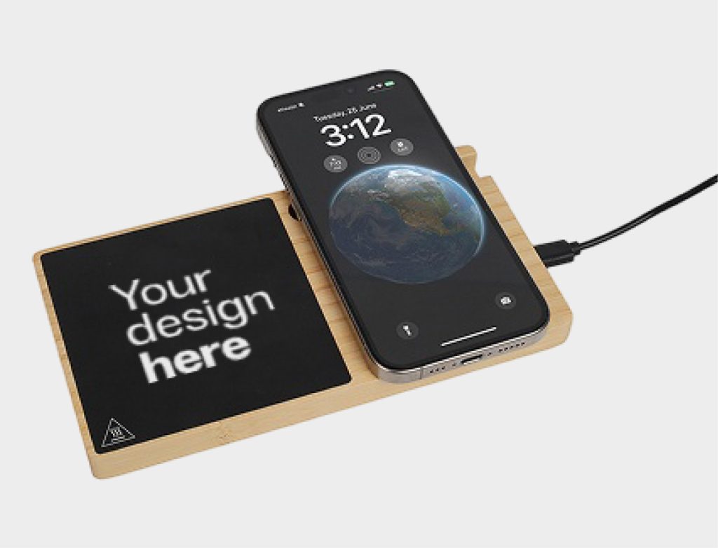 Cork wireless charger printing Dubai
