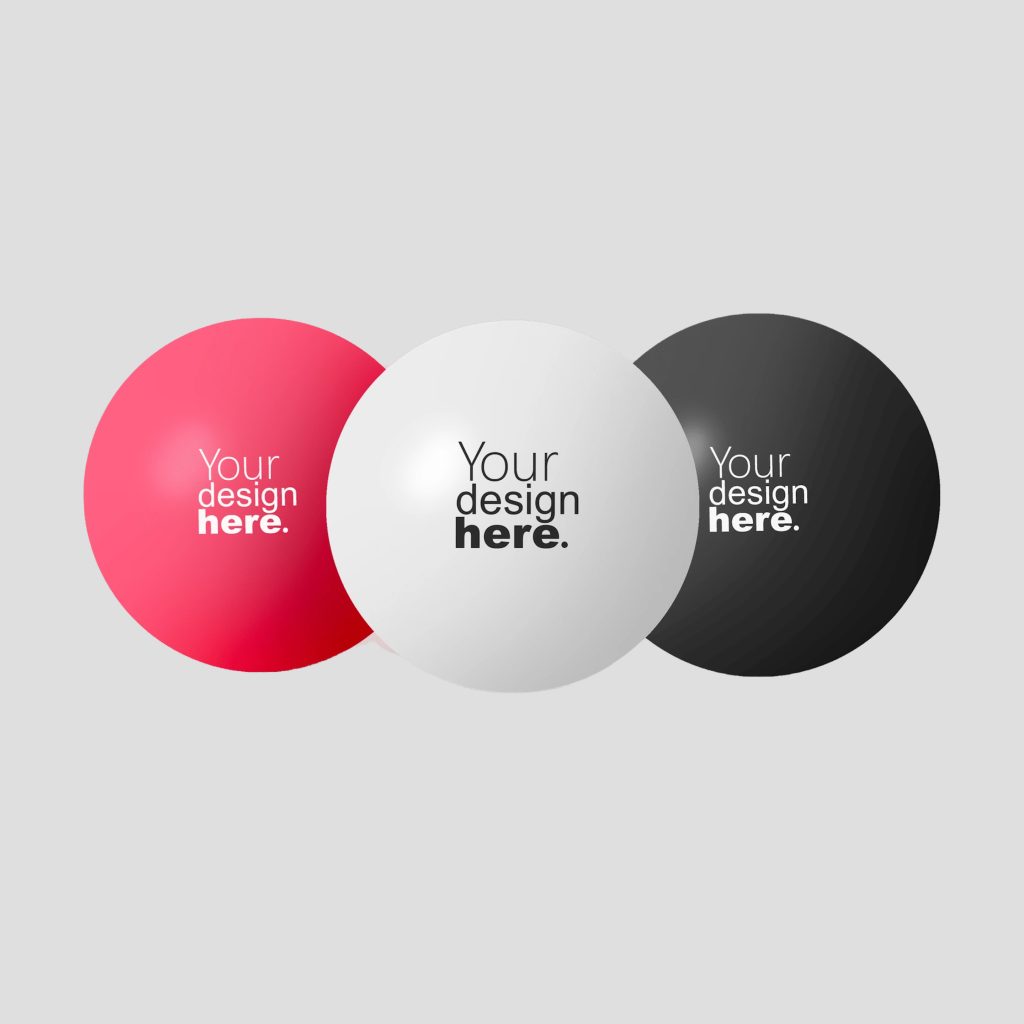 Round stress ball Dubai with custom logo printing