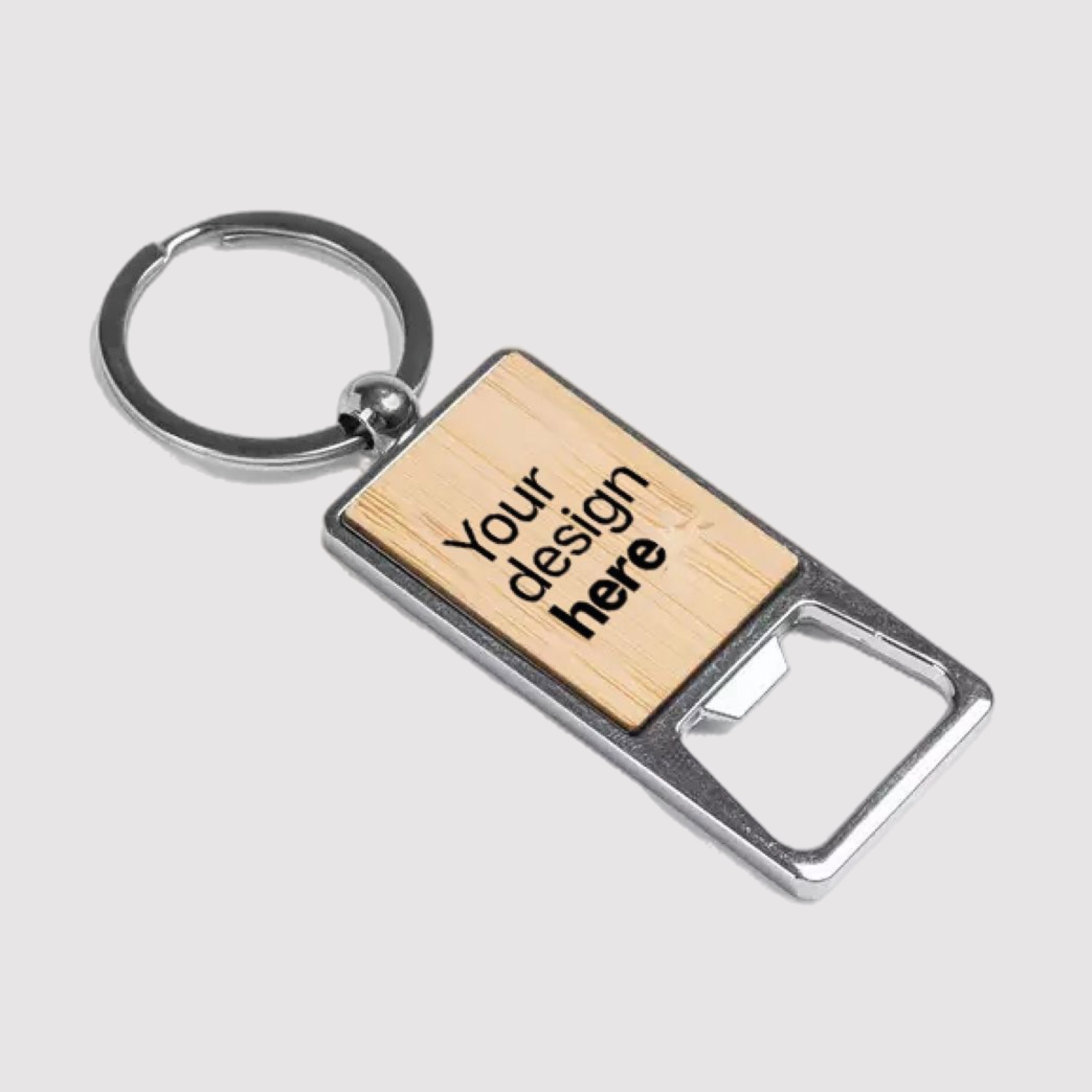 WILLOW – Key Chain Bamboo with Bottle Opener