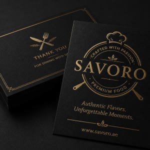 Gold Foil Black Cards Order