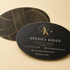 Oval Shaped Business